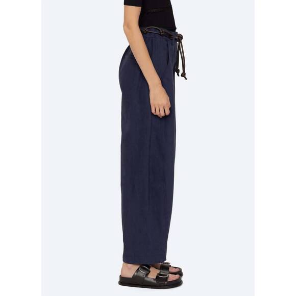 NEW SEA adele sports wear pants in navy - Picture 5 of 10